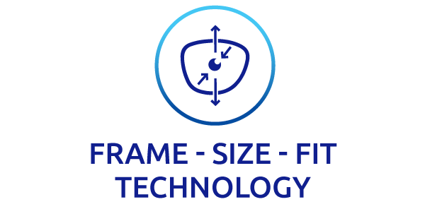 Frame Size Fit Technology, Bifocal lenses