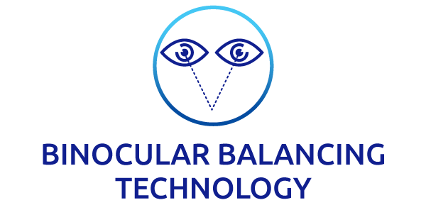 Binocukar Balancing Technology, Eyeglass lens